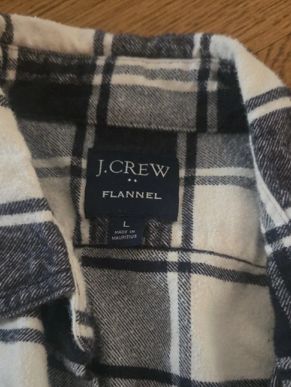 J. Crew Two-Pack Plaid Button-Down Flannel Shirts in Red & Navy and White & Navy
